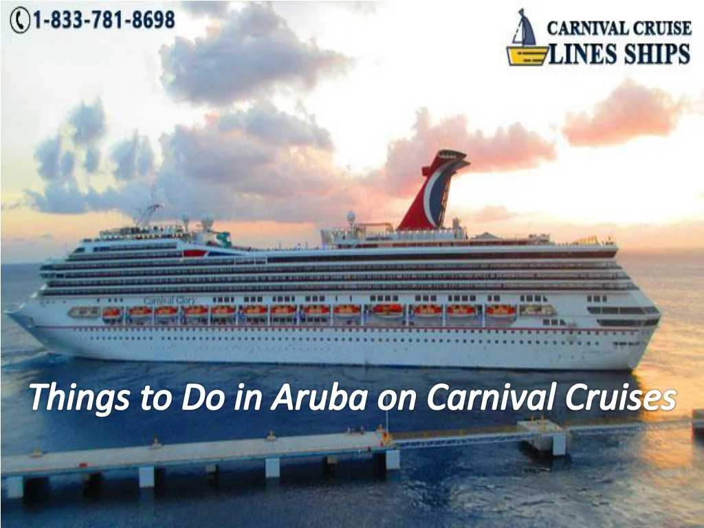 things to do in aruba on carnival cruises