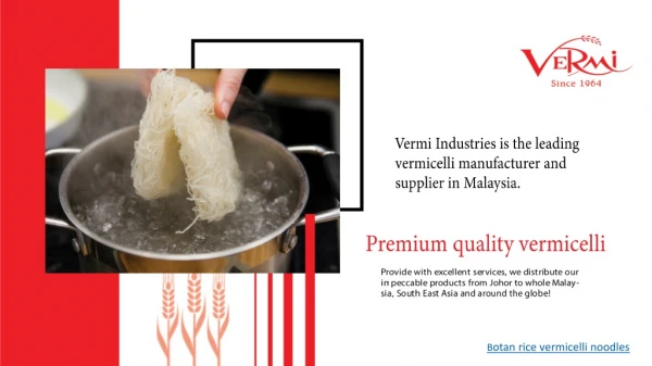 Best Rice Vermicelli Manufacturer Malaysia | Botan Rice Vermicelli