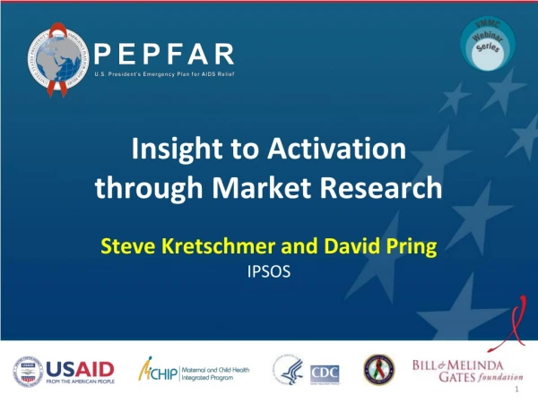 Insight to Activation through Market Research