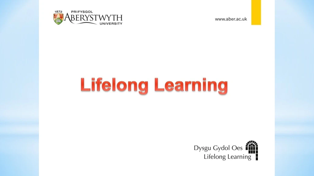 lifelong learning