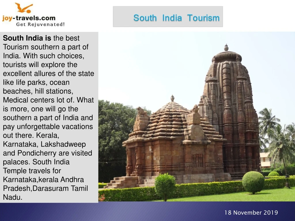 south india is the best tourism southern a part