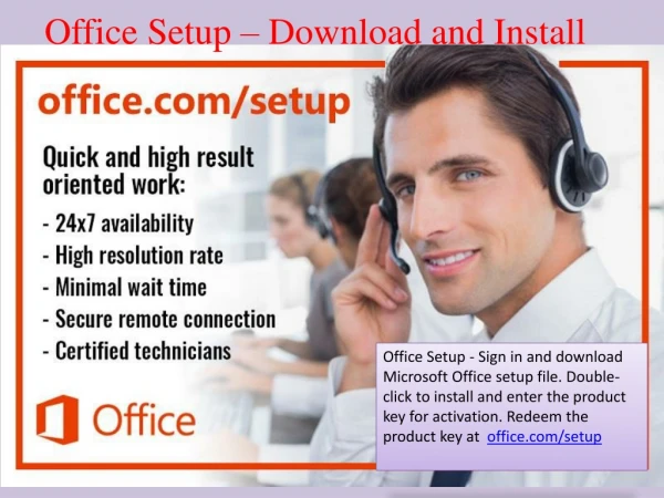office setup download and install