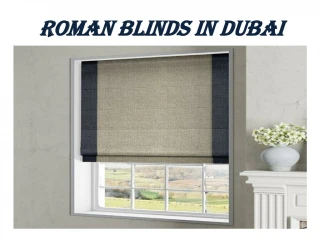 Roman Curtains In Dubai - slide 1