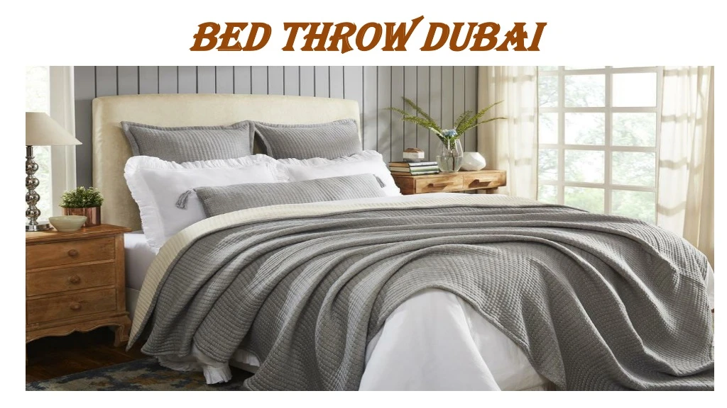 bed throw dubai