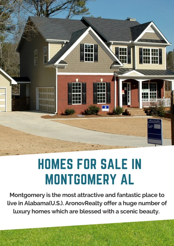 Luxury Homes For Sale In Montgomery AL