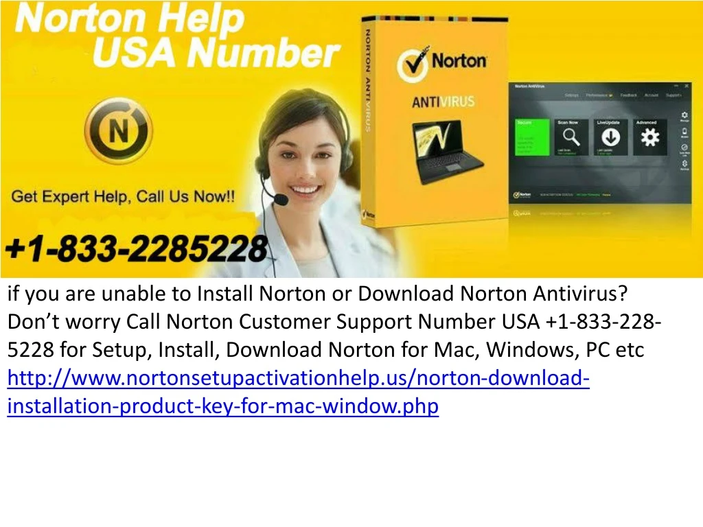 if you are unable to install norton or download
