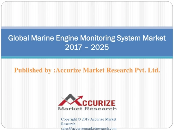 global marine engine monitoring system market 2017 2025