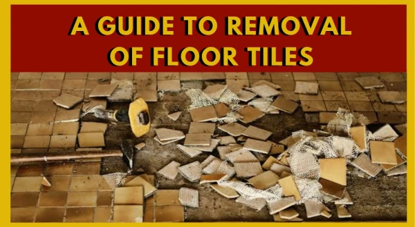 Dust Free Tile Floor Removal Services