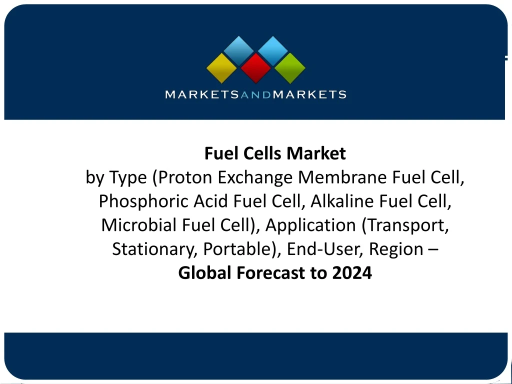 fuel cells market