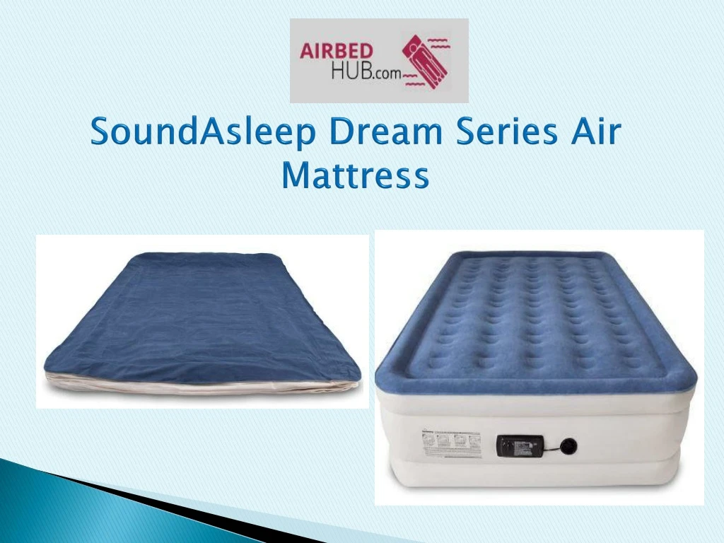 soundasleep dream series air mattress