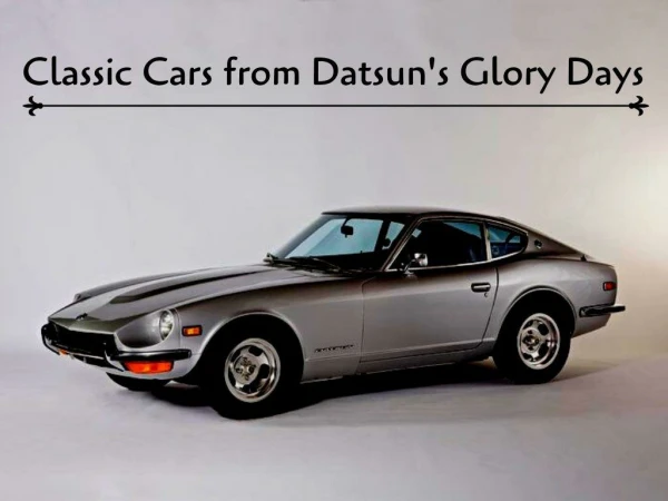 Datsun Classic Cars