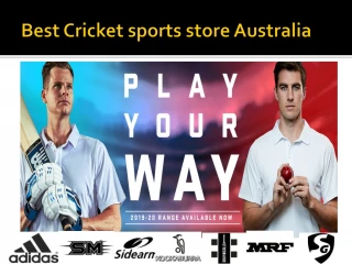 Best Cricket sports store Australia