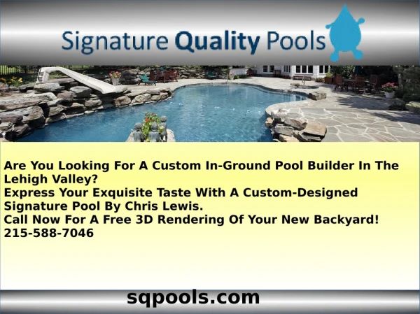Swimming pool contractor