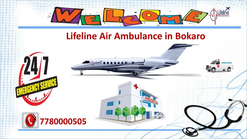 lifeline air ambulance in bokaro