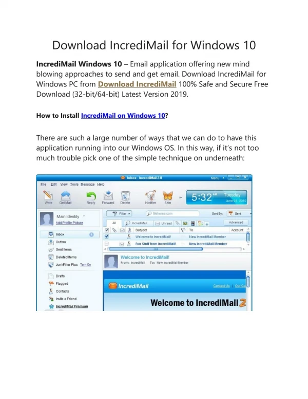 Download IncrediMail Windows 10 | 1-855-785-2511 (toll-free)