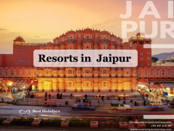 Resorts in Jaipur | Weekend Getaways from Delhi | Luxury Resorts near Jaipur | Resorts near Jaipur