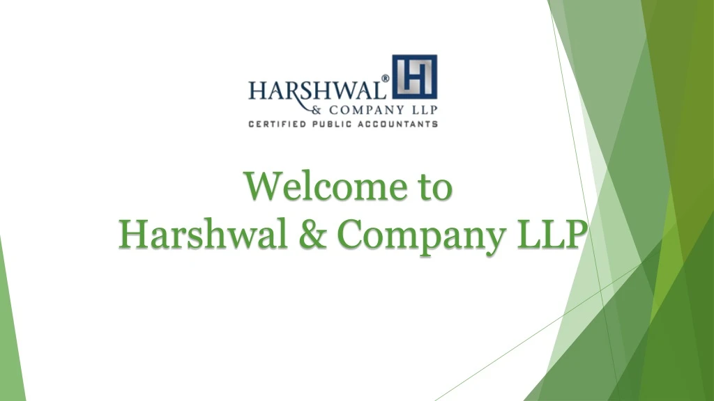 welcome to harshwal company llp