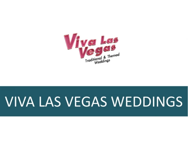 Benefits of Getting Married in Las Vegas