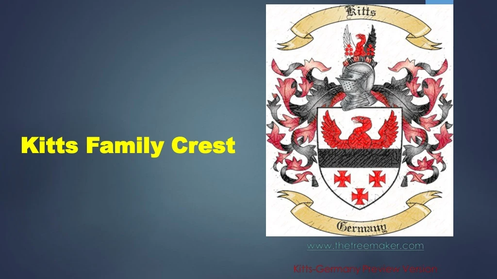 kitts family crest