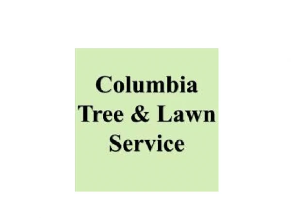 Columbia Tree & Lawn Service
