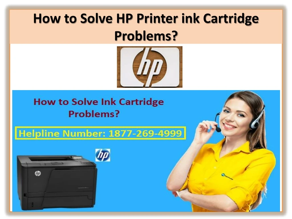 how to solve hp printer ink cartridge problems