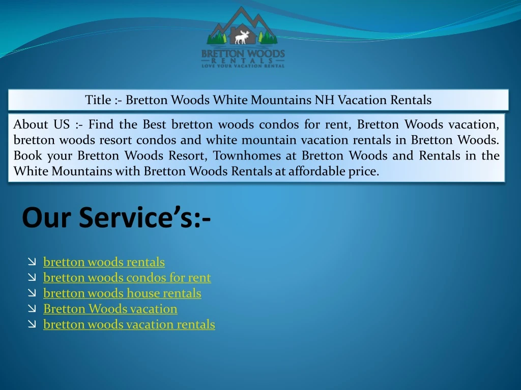 title bretton woods white mountains nh vacation