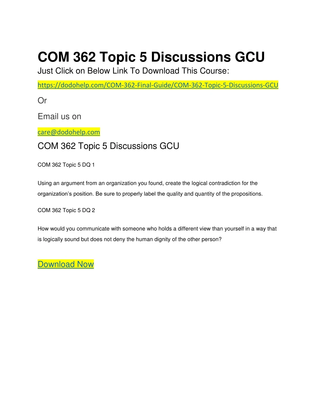 com 362 topic 5 discussions gcu just click