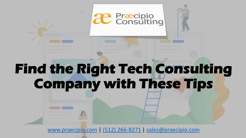 find the right tech consulting find the right