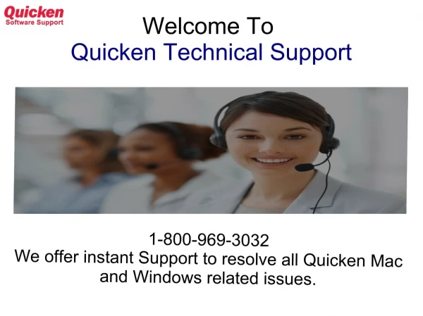Quicken Customer Support Services USA | call @ 1-800-969-3032