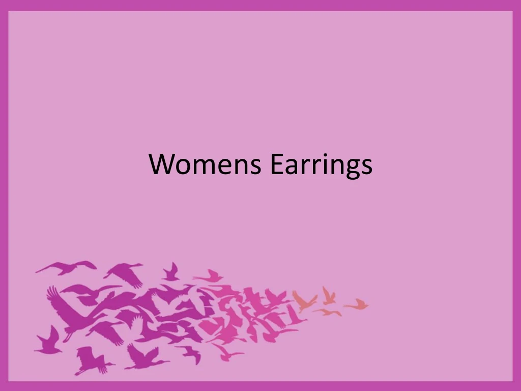 womens earrings