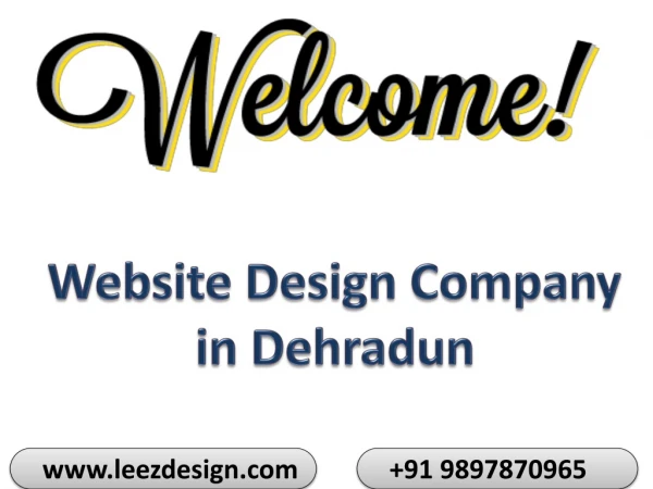 Website designer in dehradun