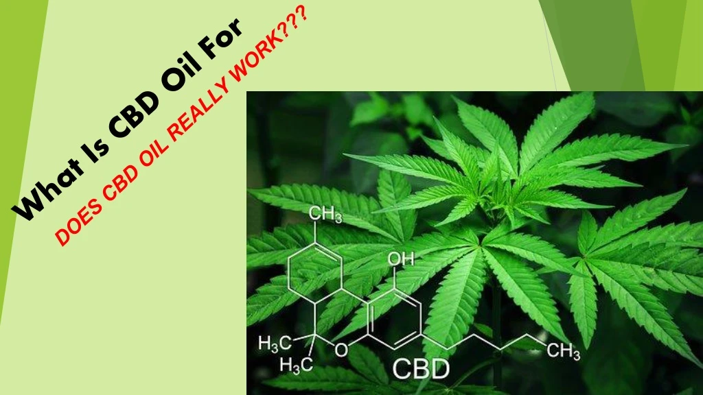 what is cbd oil for