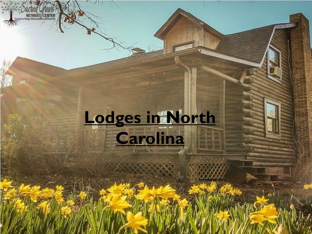 lodges in north carolina