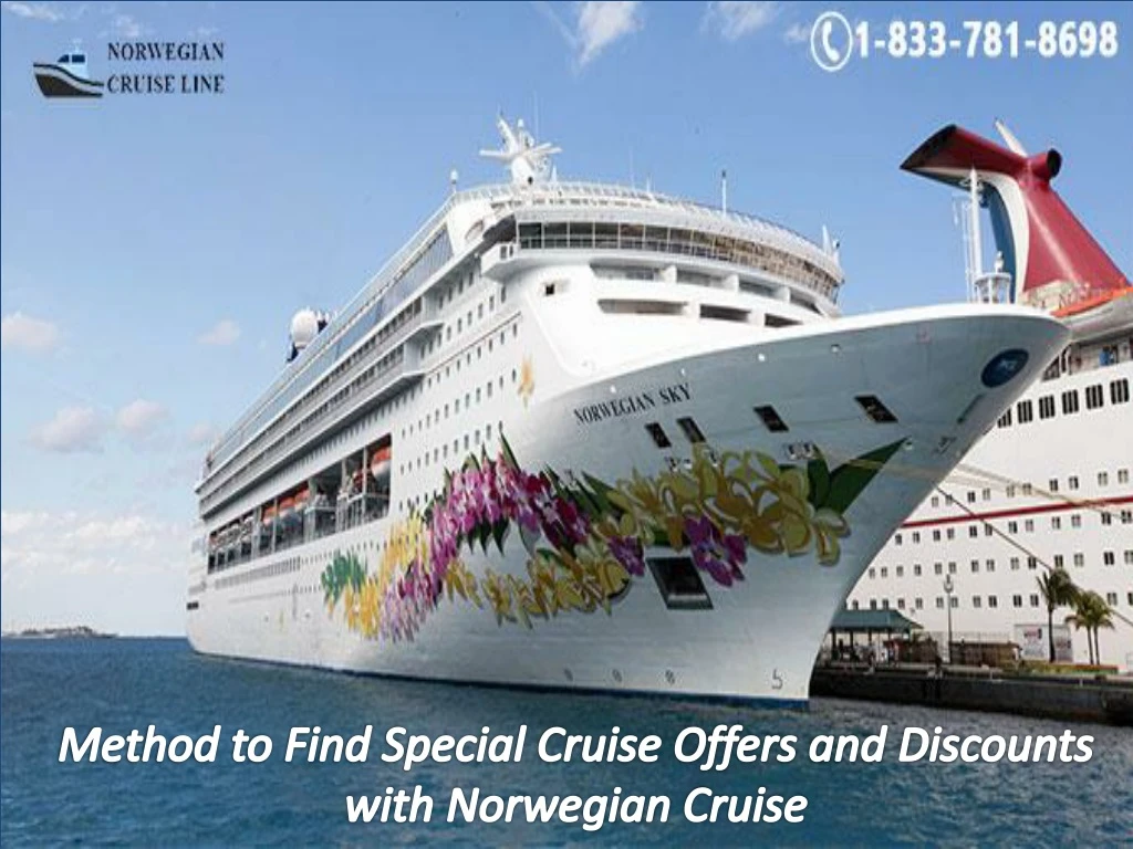 method to find special cruise offers and discounts with norwegian cruise