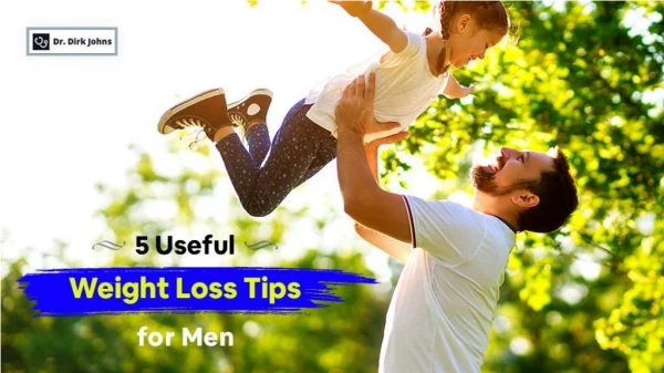 Weight Loss tips For Men