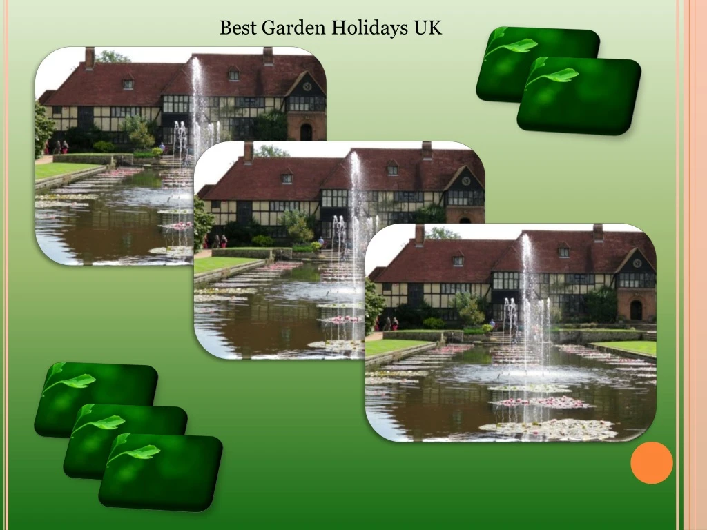 best garden holidays uk