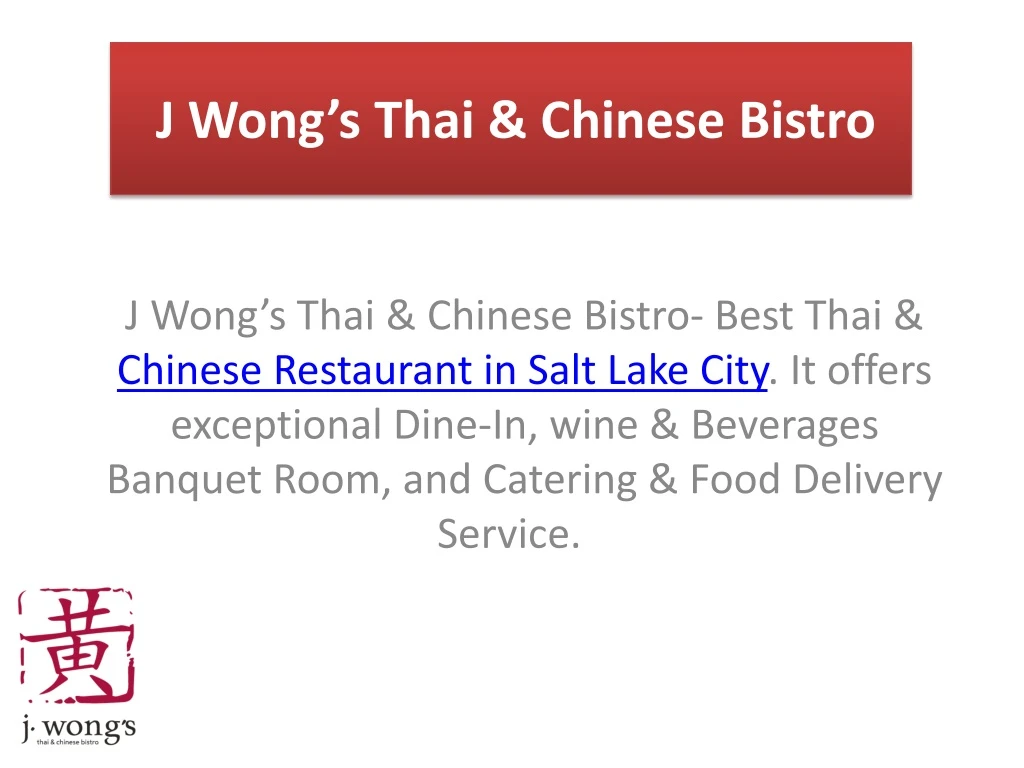 j wong s thai chinese bistro