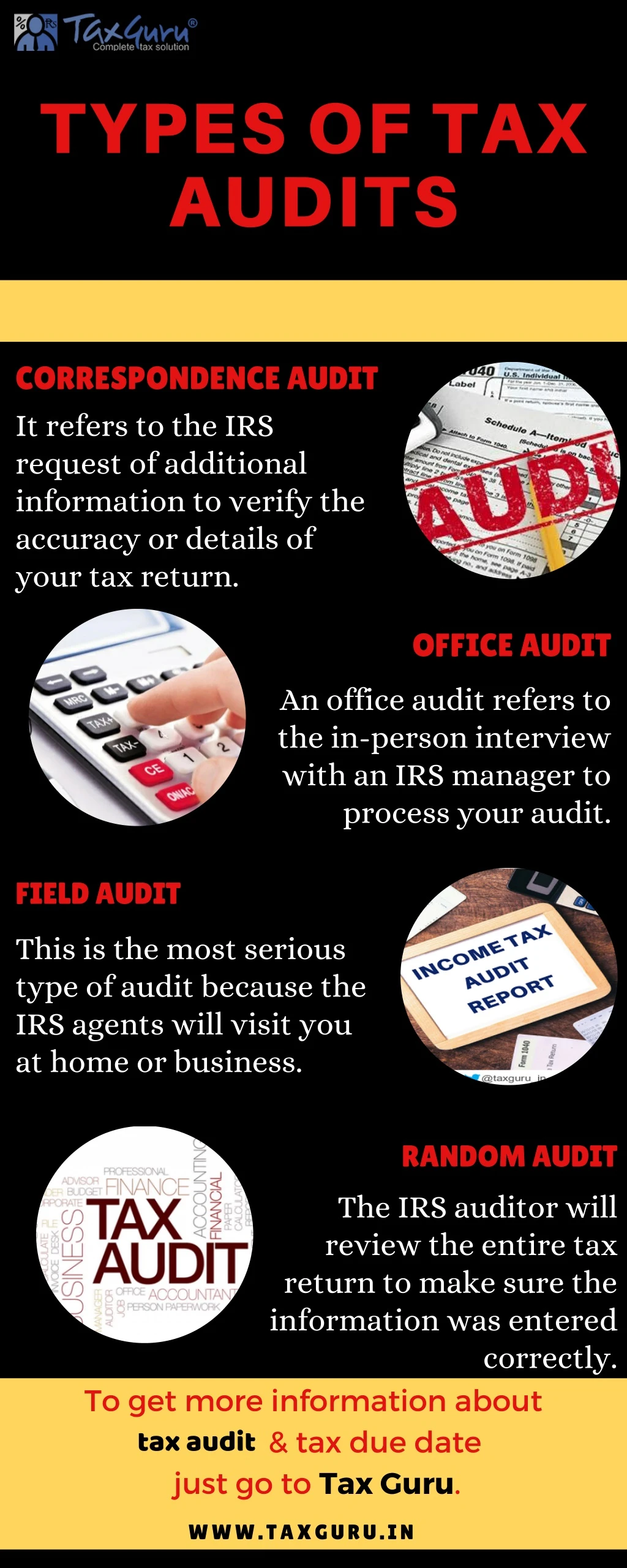 types of tax audits
