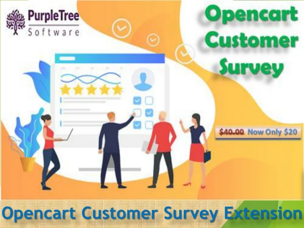 Opencart Store Survey extension by Purpletree