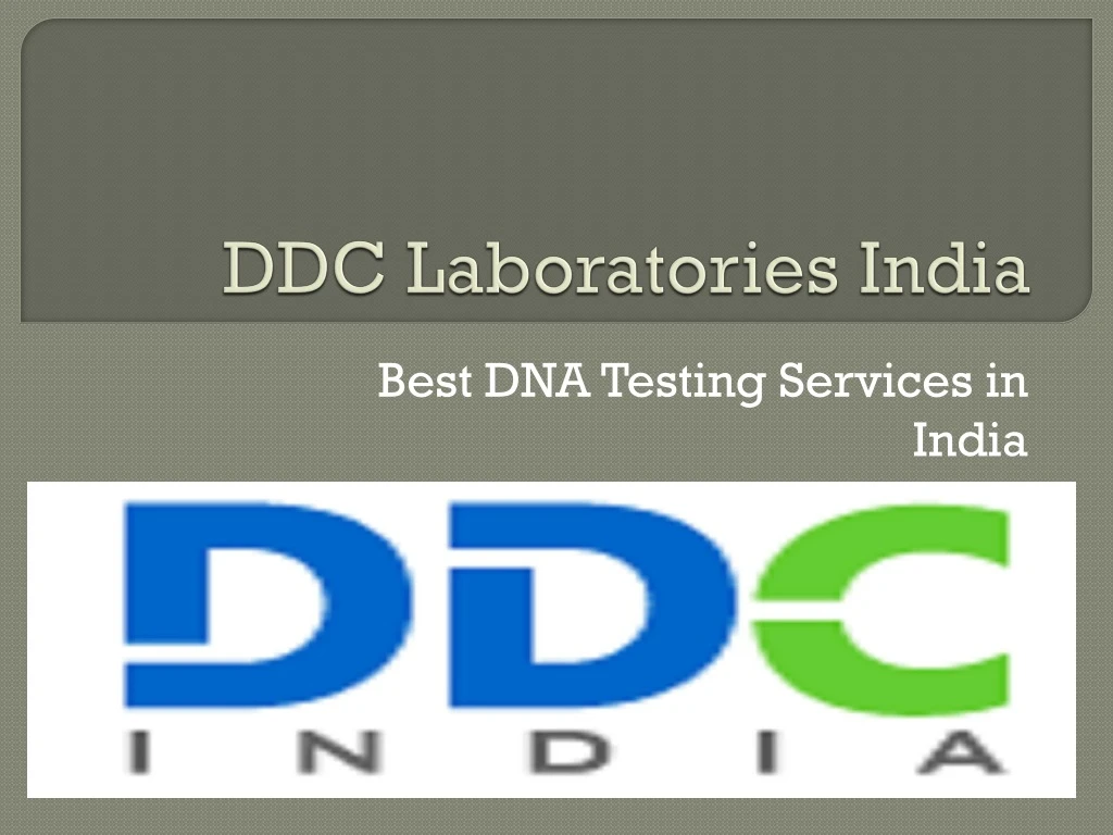 ddc laboratories india