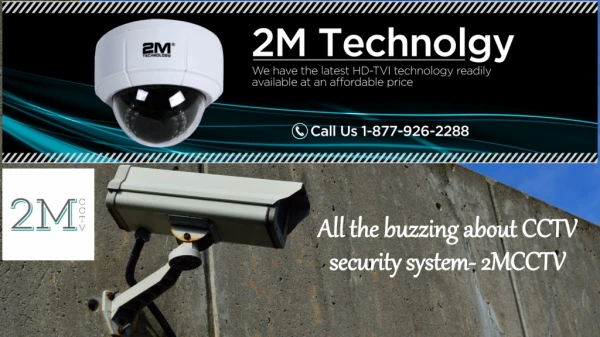All the buzzing about CCTV security system- 2MCCTV