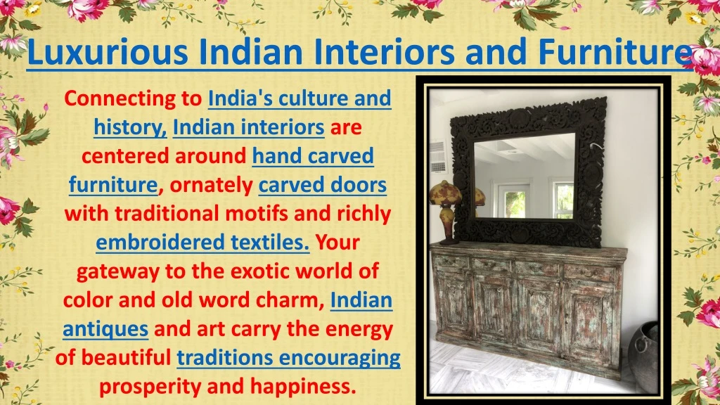 luxurious indian interiors and furniture
