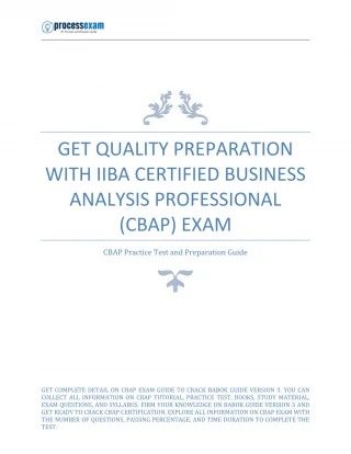 Certified-Business-Analyst Online Prüfungen