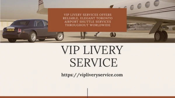 Discover Prompt and Professional Livery Service to from Airport or any Special Occasion