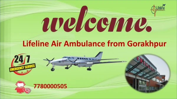 lifeline air ambulance from gorakhpur