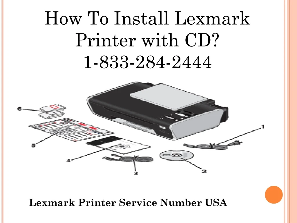 how to install lexmark printer with