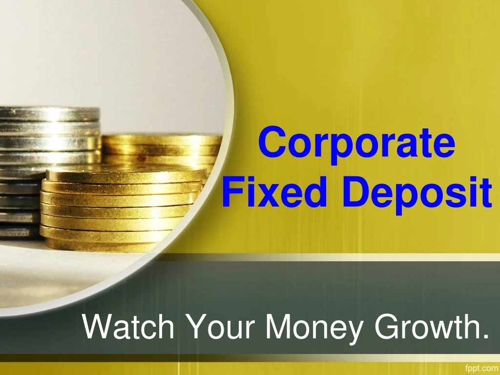 corporate fixed deposit