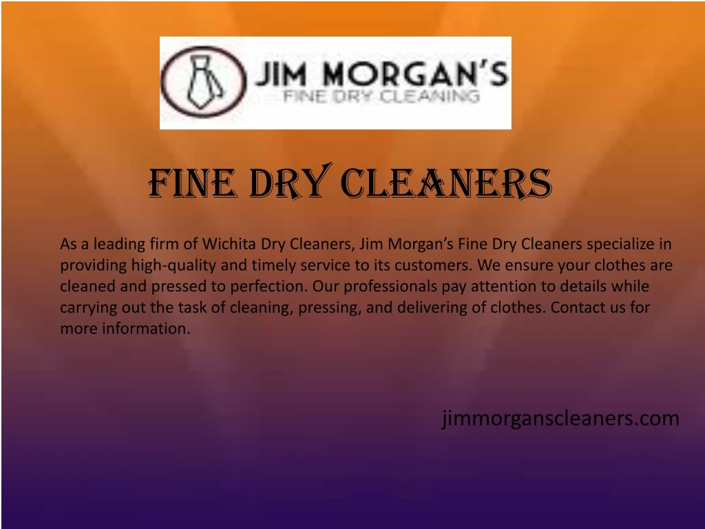 fine dry cleaners