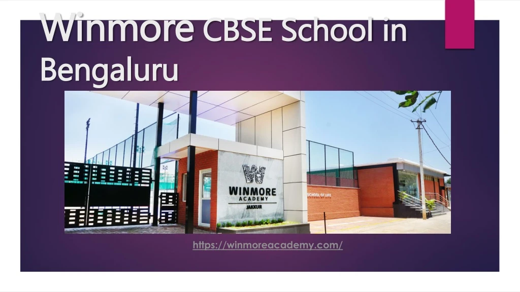 winmore cbse school in bengaluru