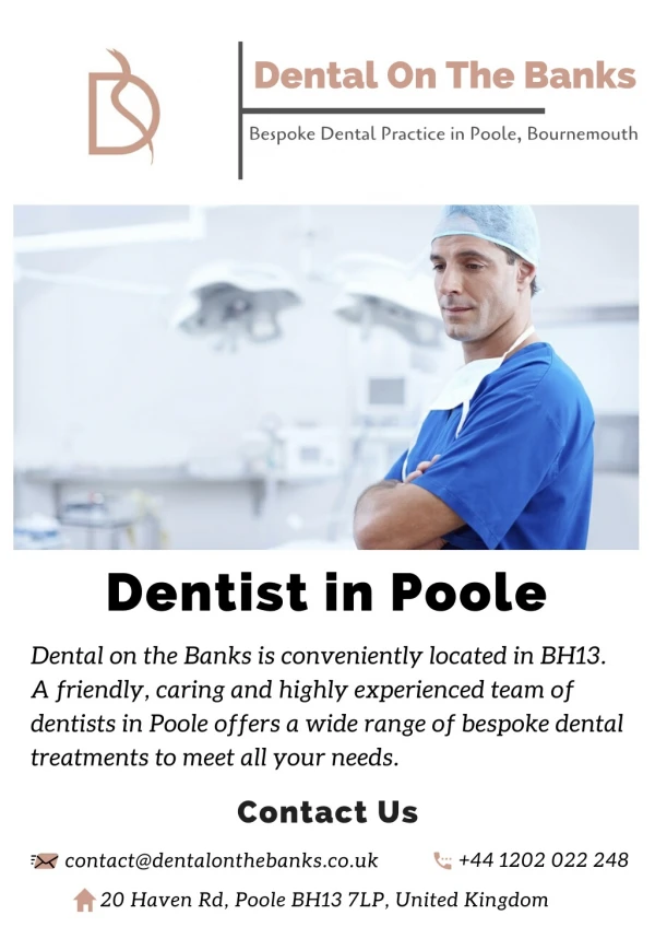 Dentist in Poole